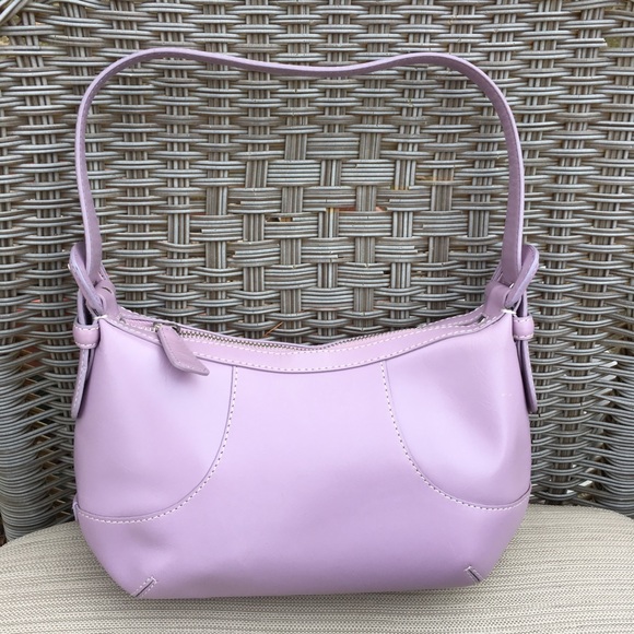 Cole Haan Handbags - COLE HAAN lavender zipper closure 1 inside pocket